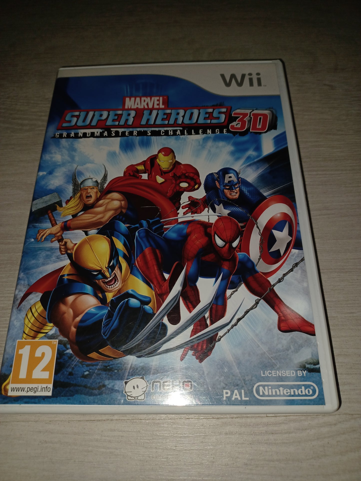 Marvel super heroes 3D Grandmaster's challenge