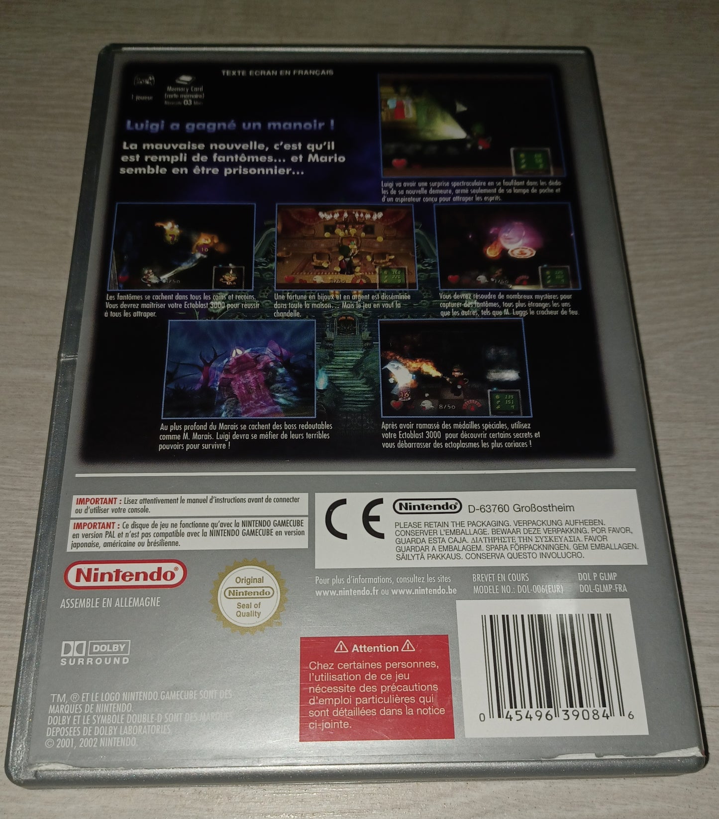 Luigi’s mansion (le choix des joueurs)