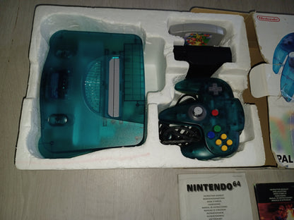 Nintendo 64 - Edition clear blue (en boîte)