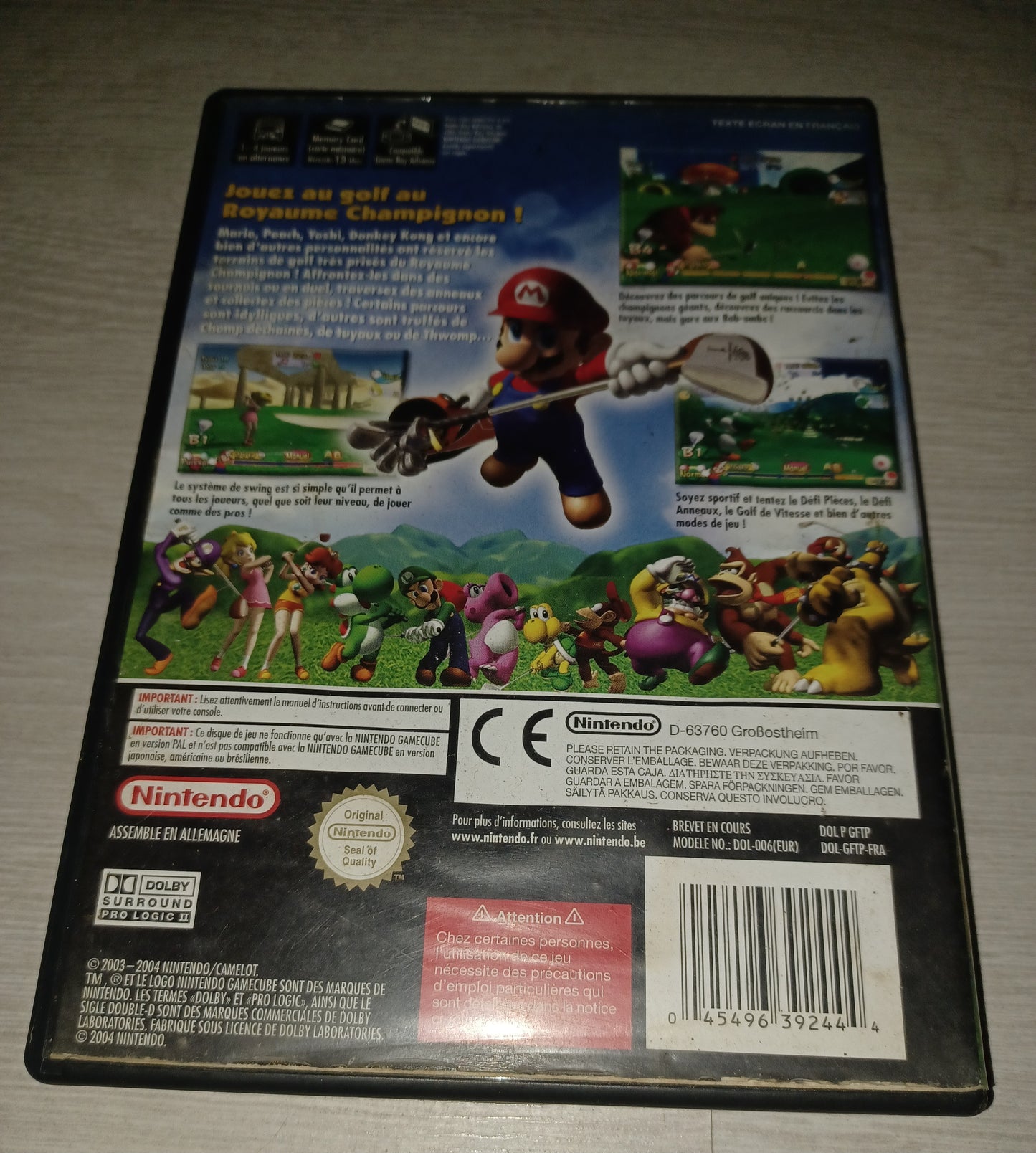 Mario golf toadstool tour