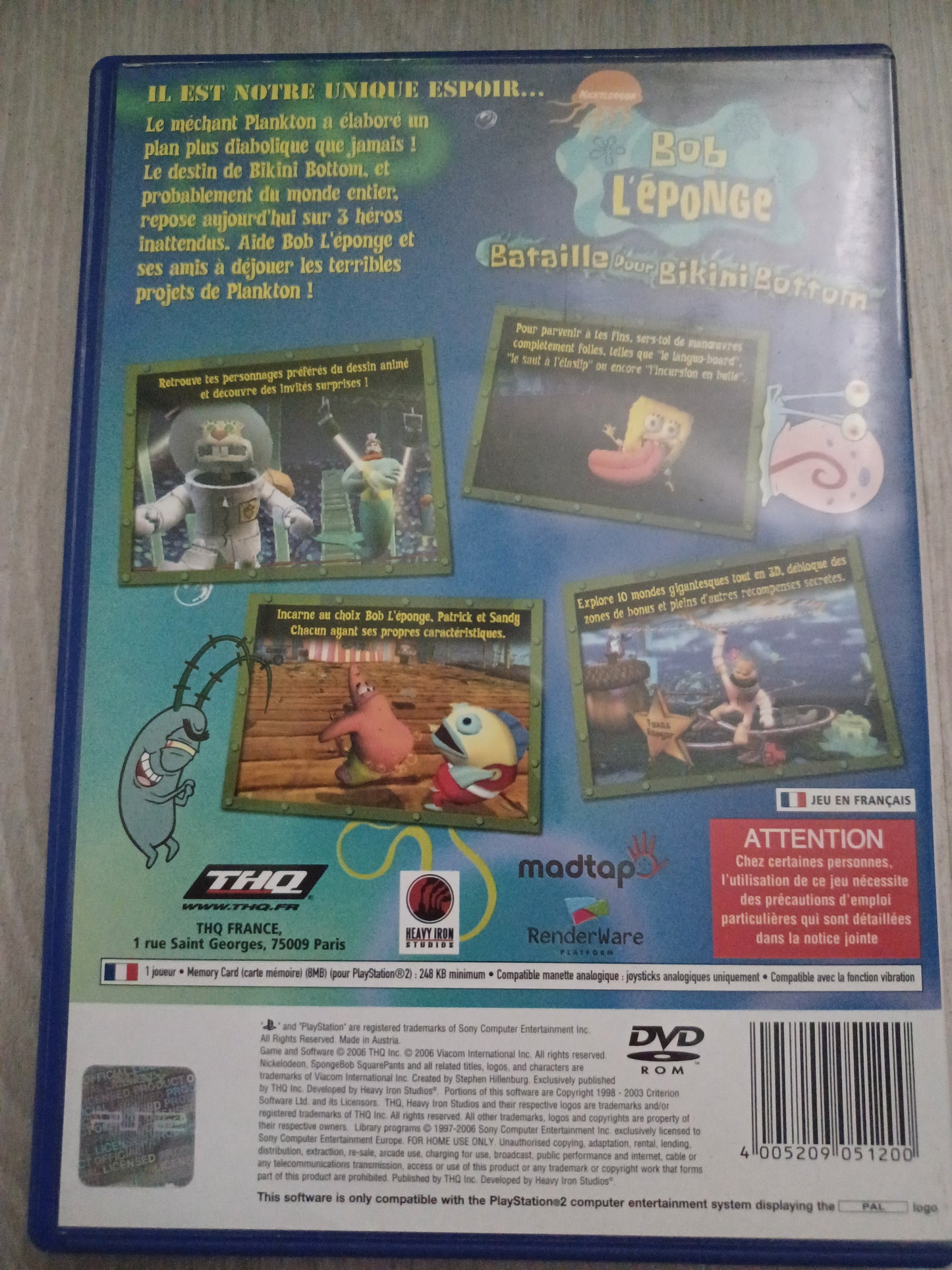 Bob l'éponge : Battaille pour Bikini Bottom