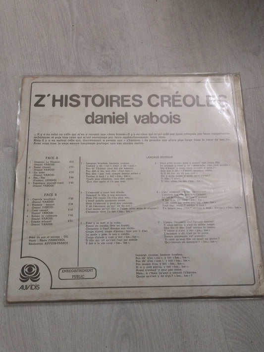Daniel vabois - Z'histoires créoles