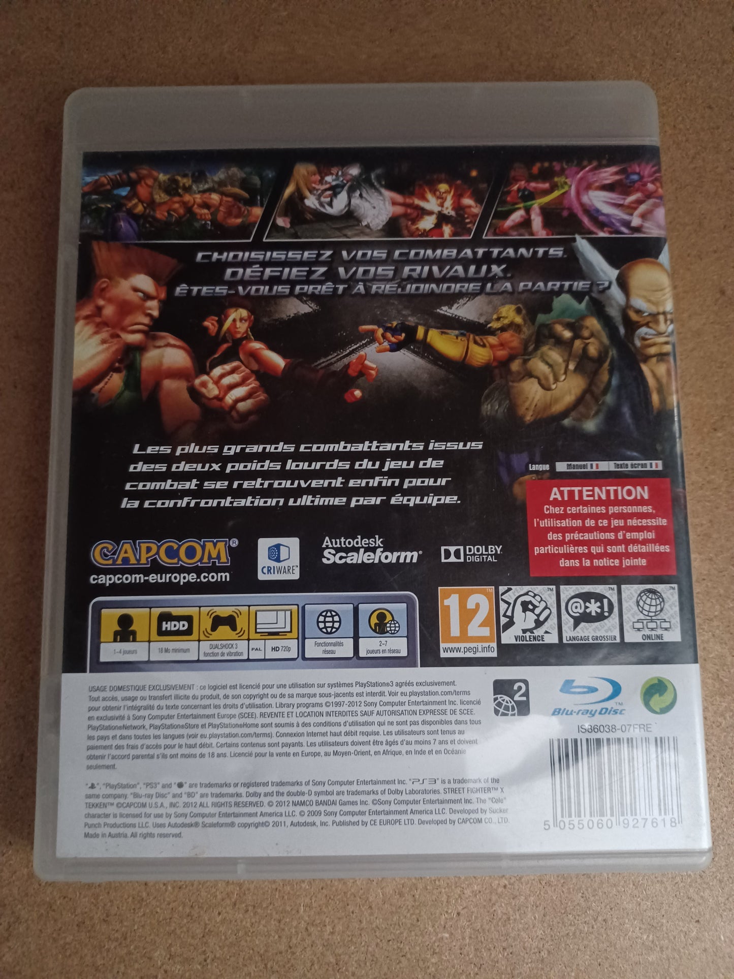 Street fighter x Tekken