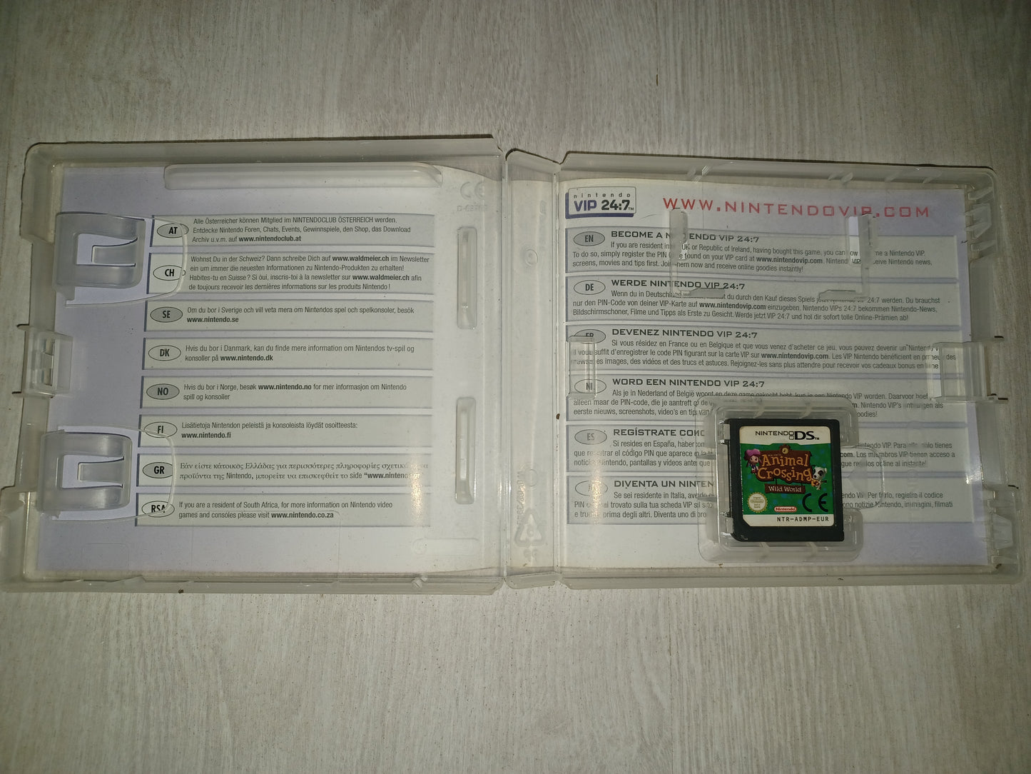 Animal crossing wild world