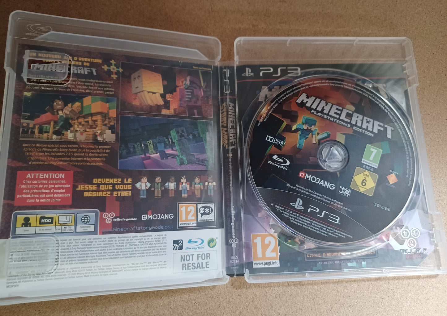 Minecraft story mode