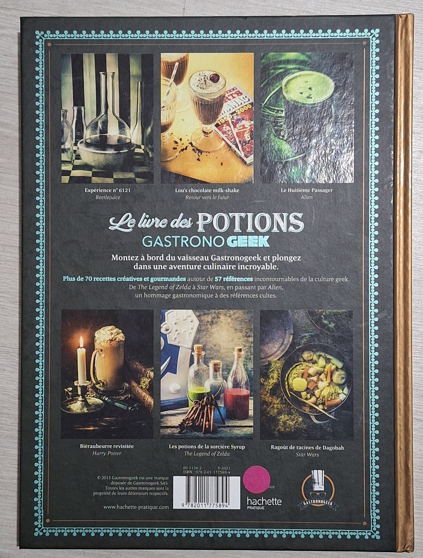 Le livre des potions
