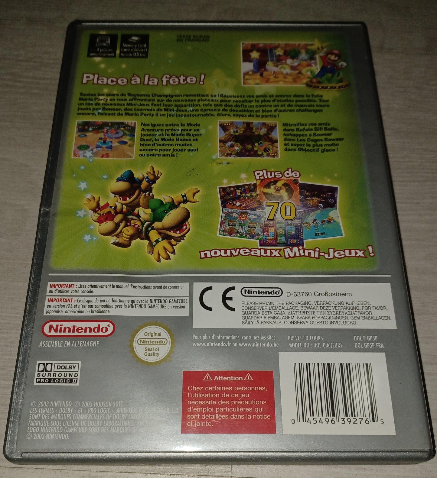 Mario party 5 (le choix des joueurs)
