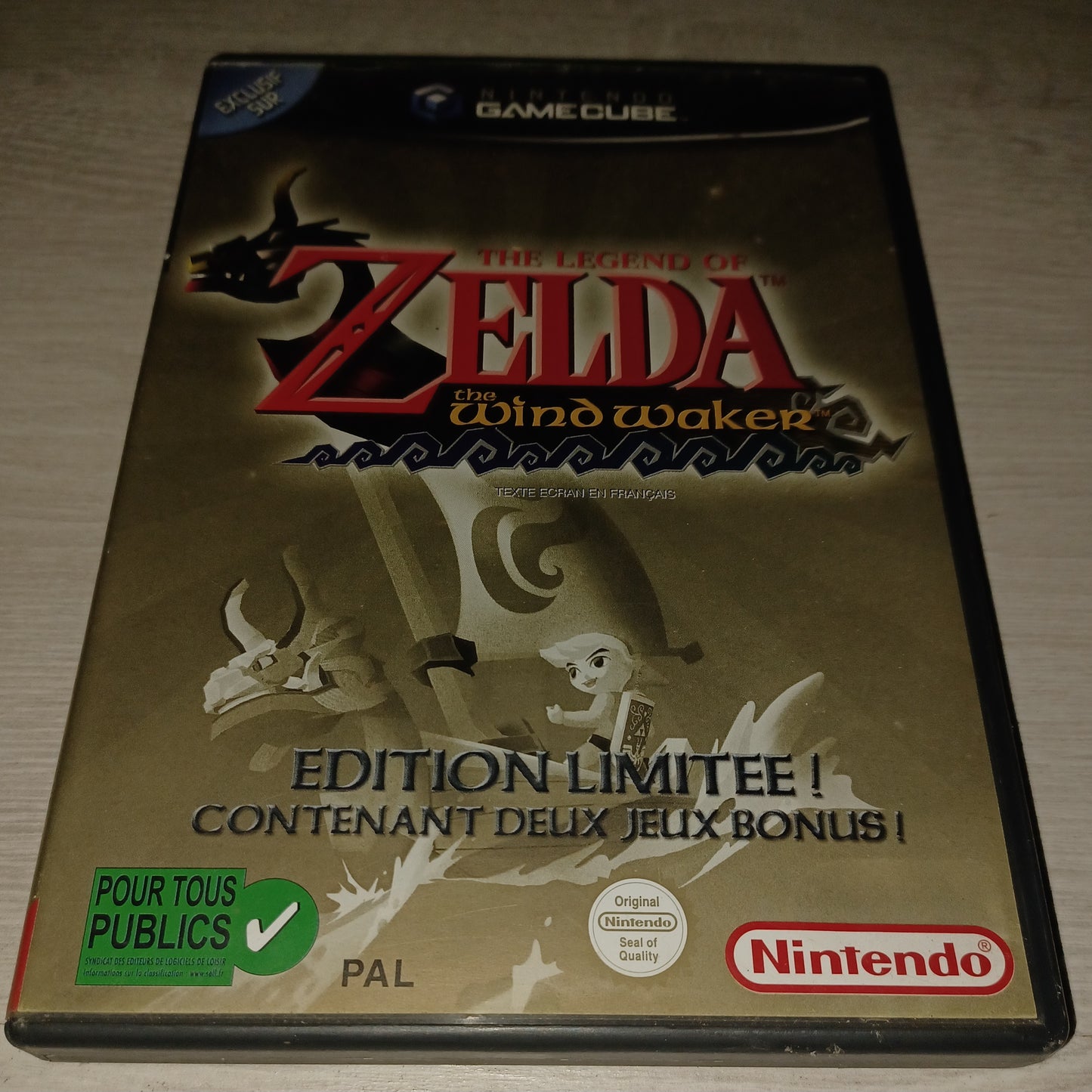 The legend of zelda the windwaker (Édition limitée)
