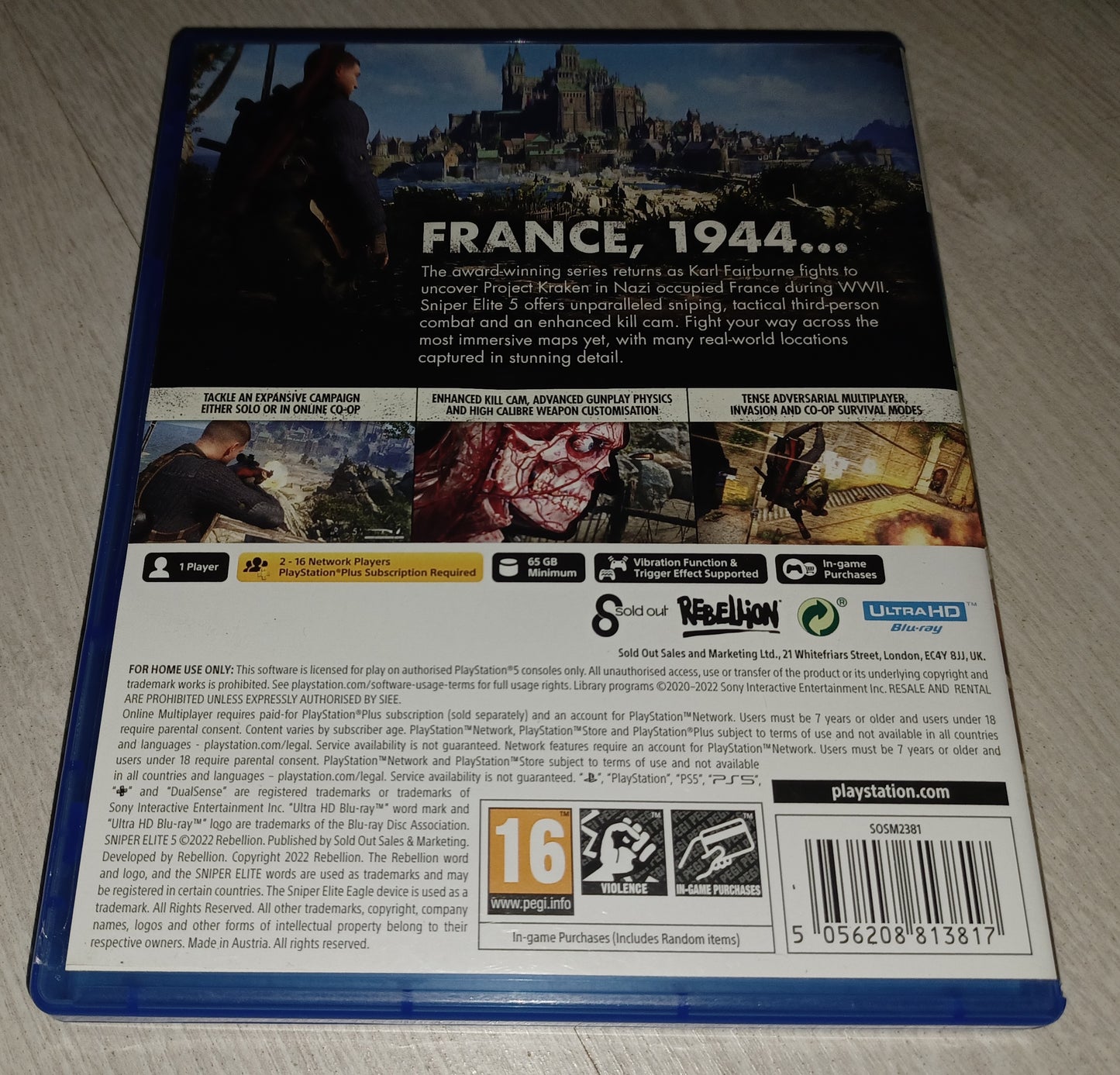 Sniper elite 5