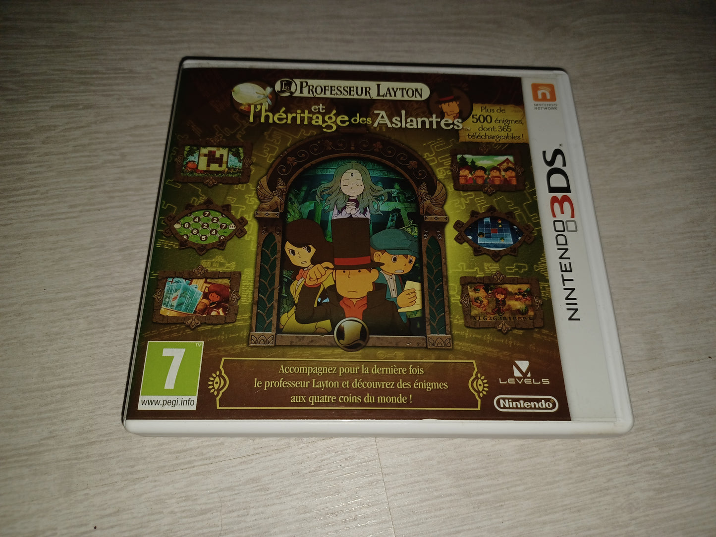 Professeur layton et l'héritage des aslantes