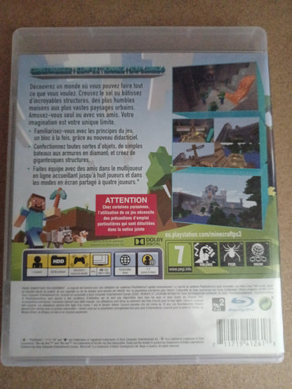 Minecraft playstation edition