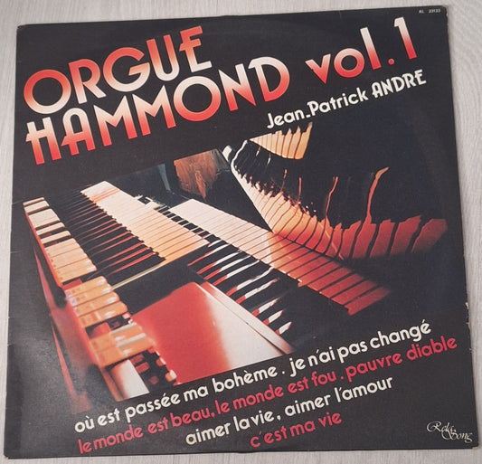 Orgue Hammond vol.1 Jean-Patrick ANDRE