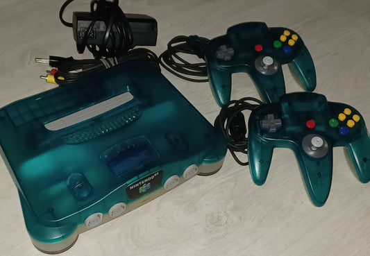 Nintendo 64 - Edition blue clear