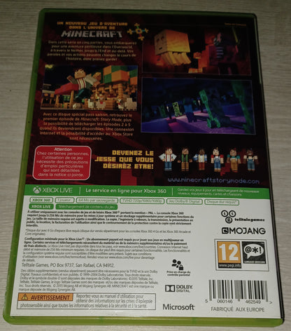 Minecraft story mode