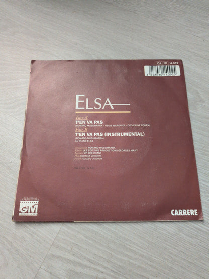 Elsa - T'en va pas