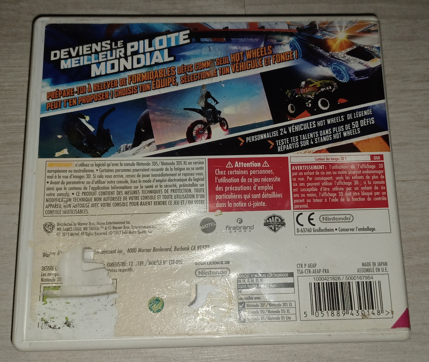 Hot wheels : meilleur pilote du mondial