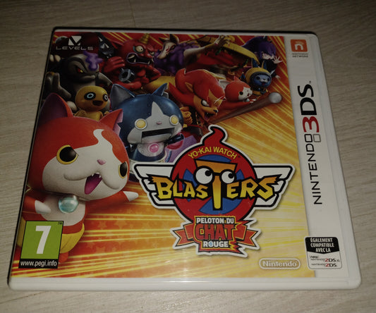 Yo-kai watch blasters : peloton du chat rouge