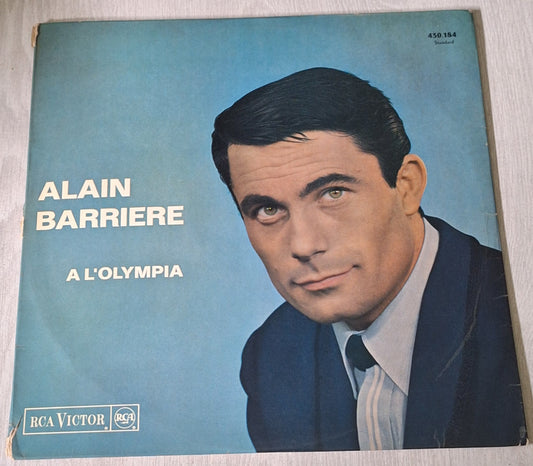 Alain Barrière a l'Olympia