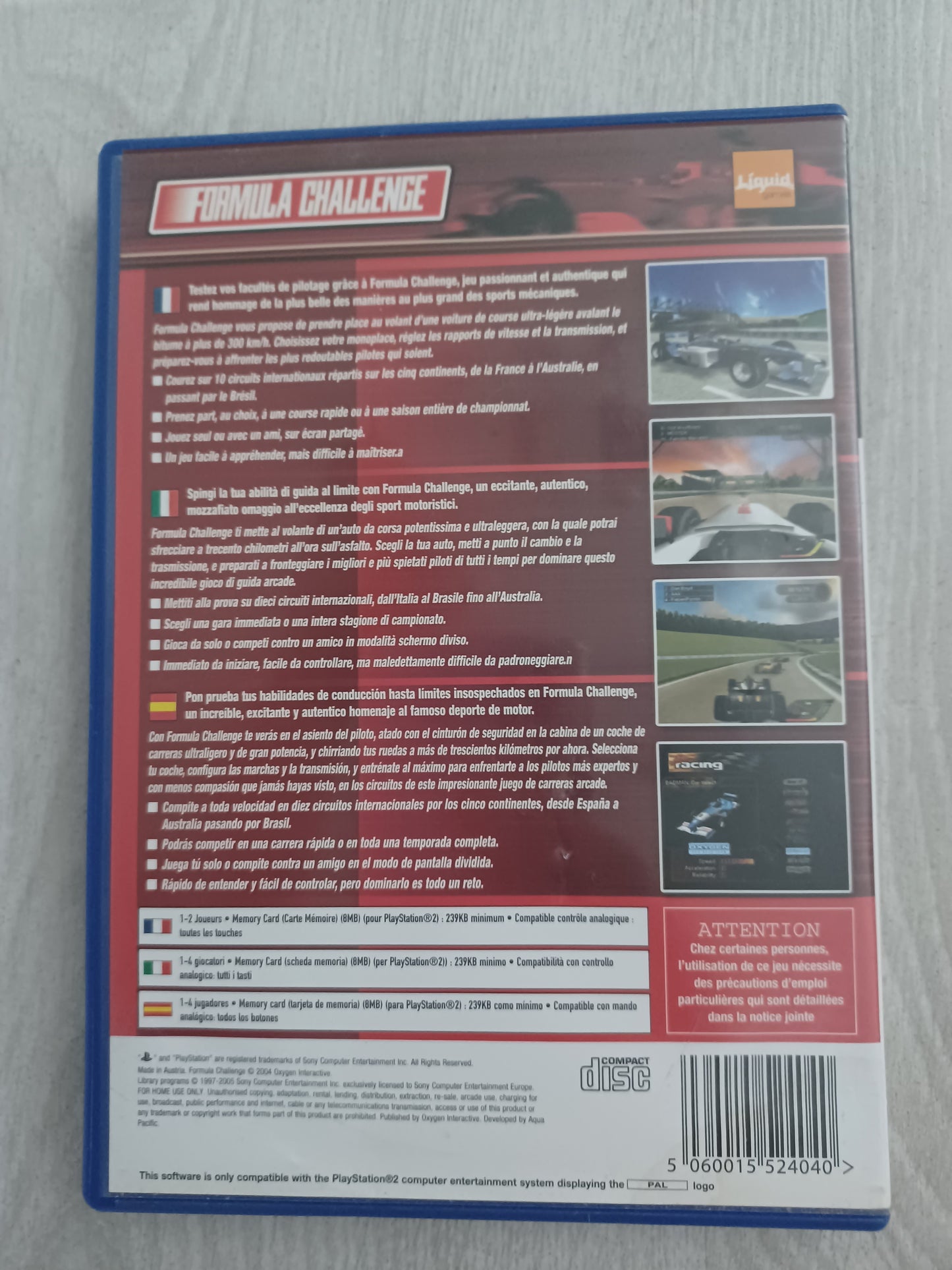 Formula Challenge