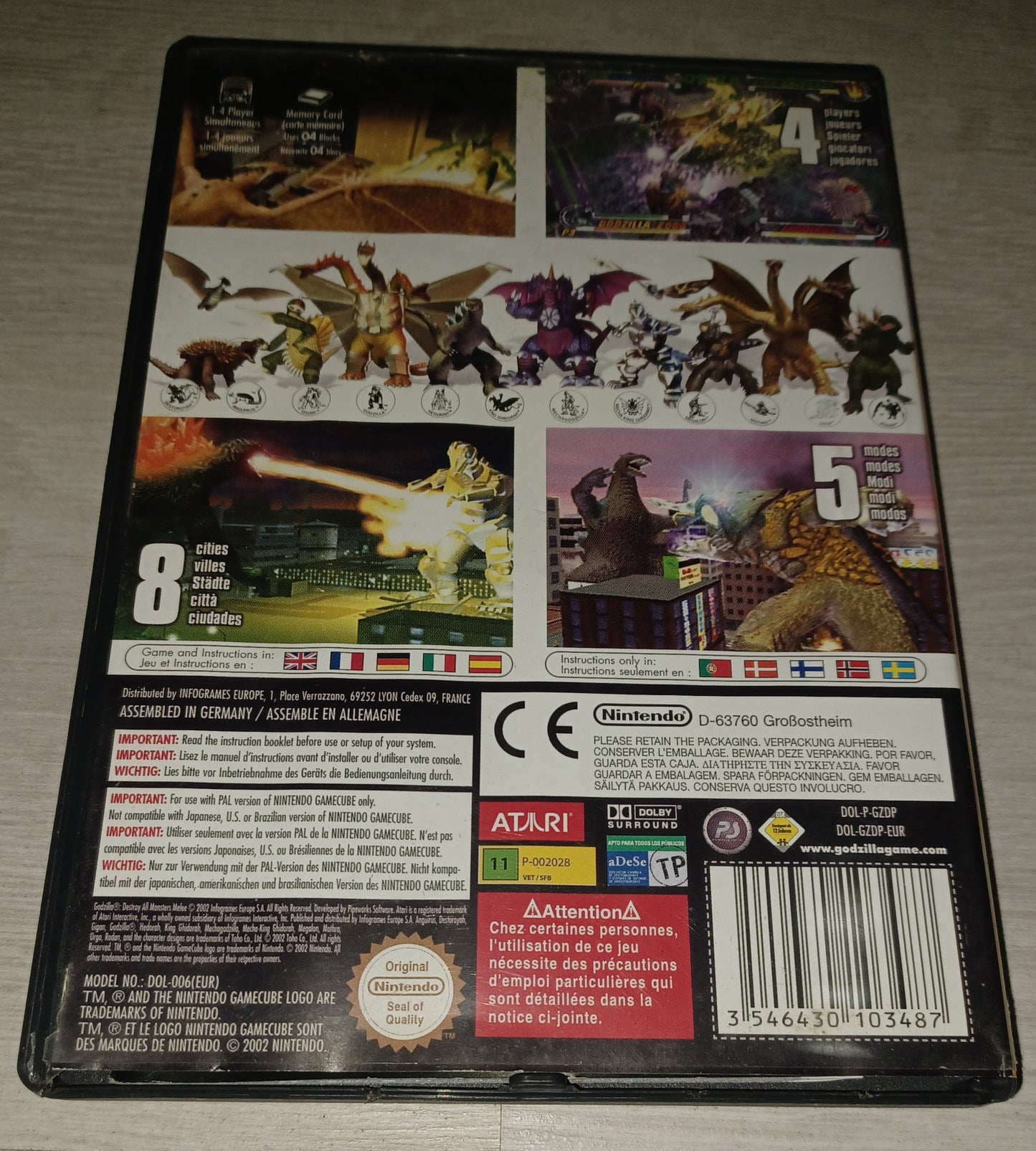 Godzilla : destroy all monsters melee