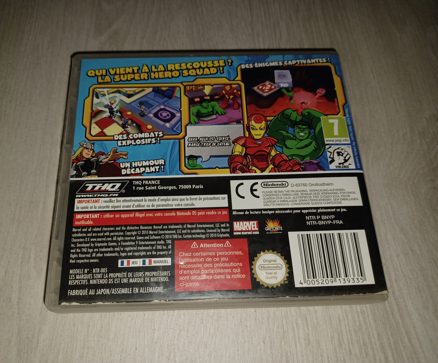 Marvel super hero squad : Le gant de l'infini