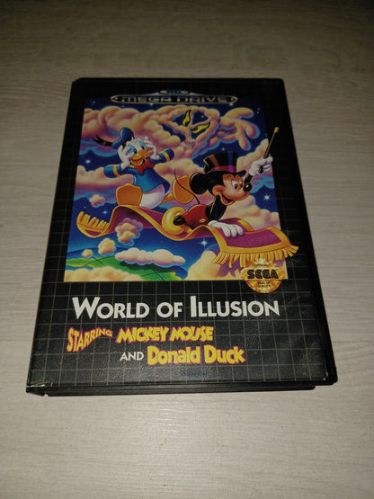 World of illusion starring Mickey mouse and donald duck