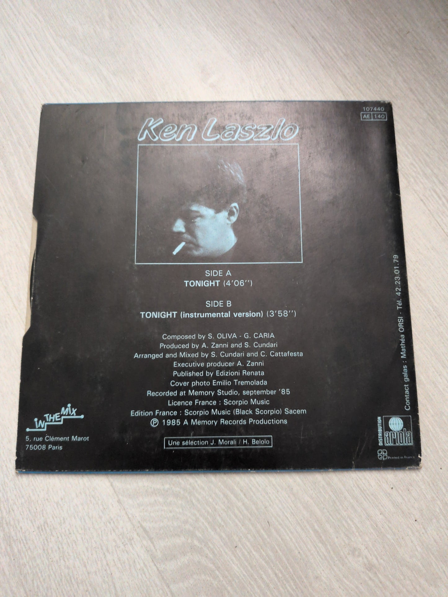 Ken laszlo - Tonight