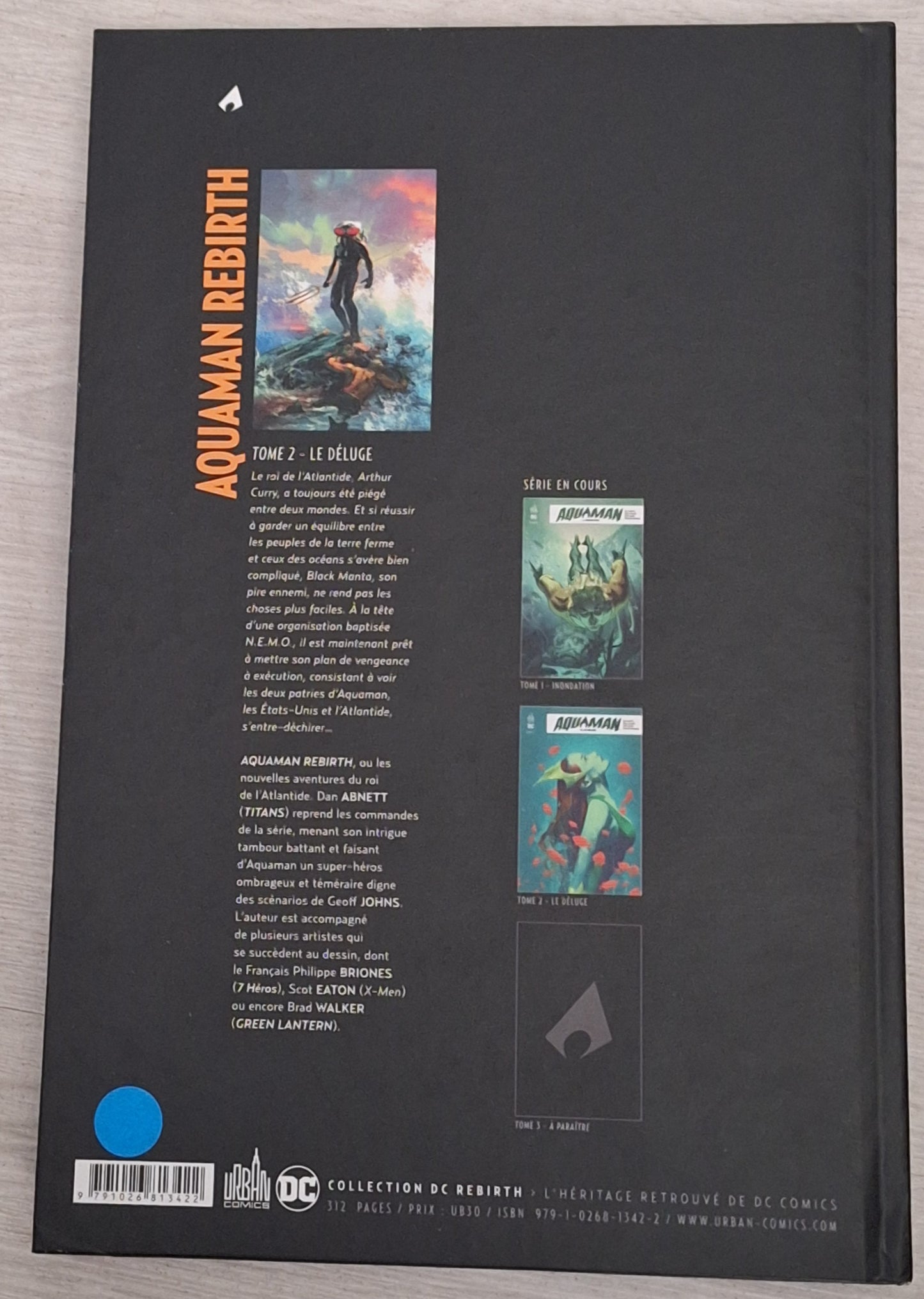 Aquaman Rebirth 2 : Le déluge