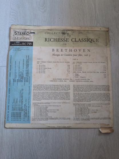 Beethoven - Musique de chambre pour flûte vol.3