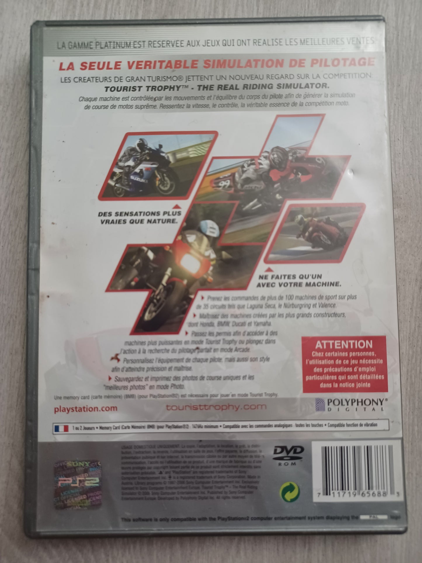 Tourist trophy - The real riding simulator (Platinum)