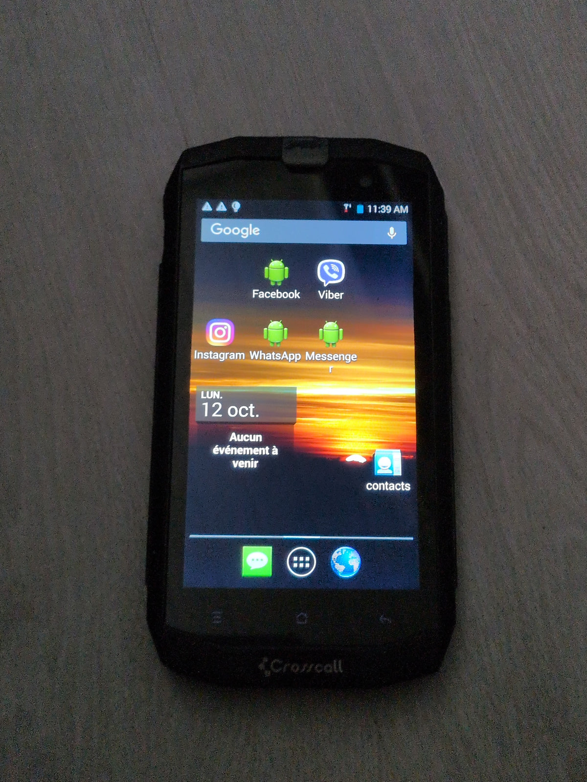 Téléphone portable - Crosscall trekker M1