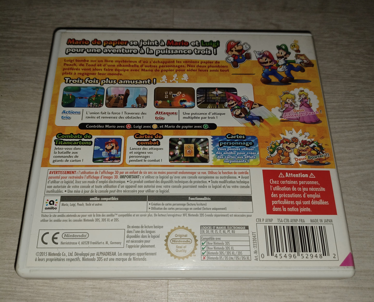 Mario & luigi paper jam bros