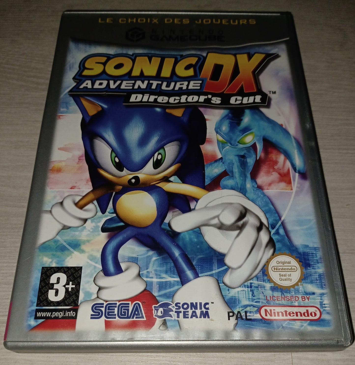 Sonic DX Adventure director’s cut (le choix des joueurs)