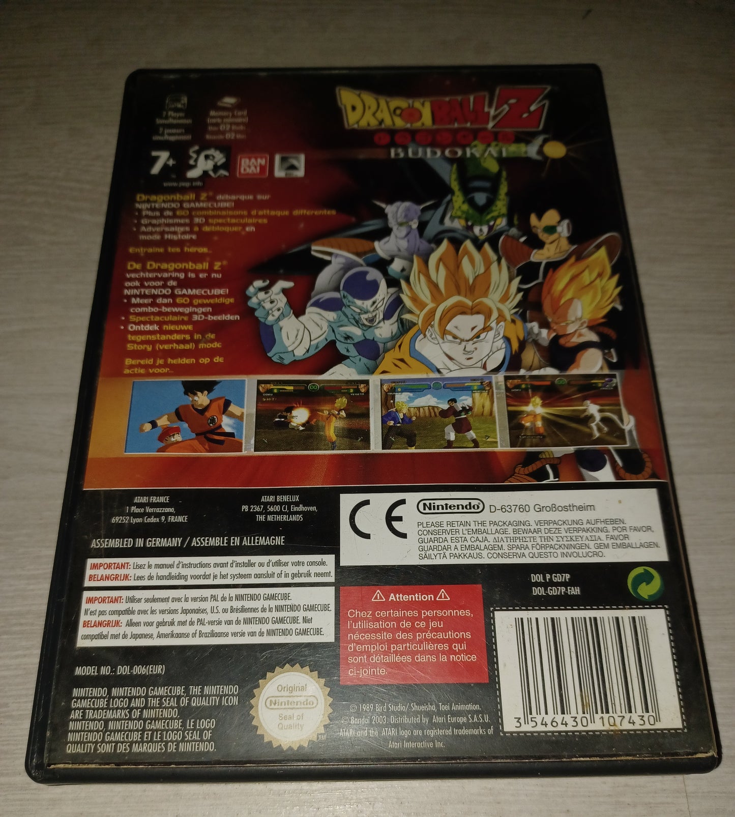 Dragonball z budokai