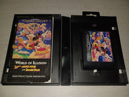 World of illusion starring Mickey mouse and donald duck