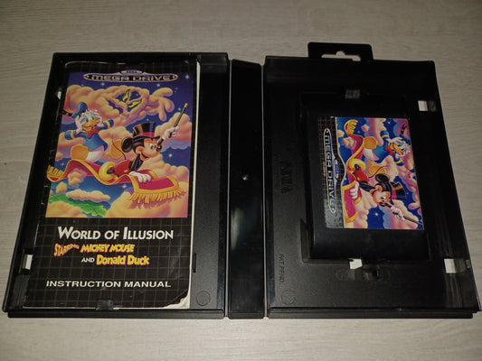 World of illusion starring Mickey mouse and donald duck
