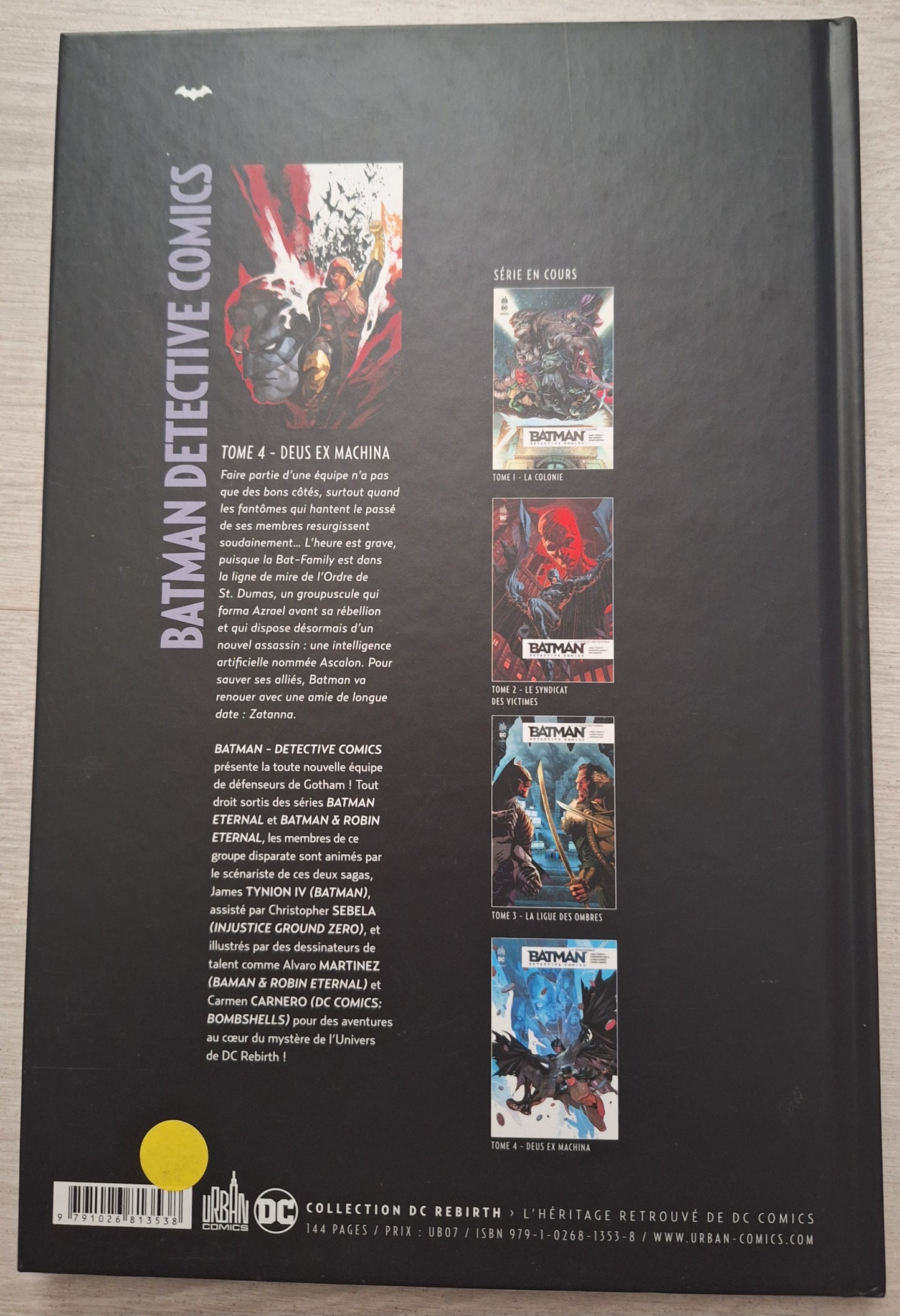 Batman detective comics - 4 deus ex machina