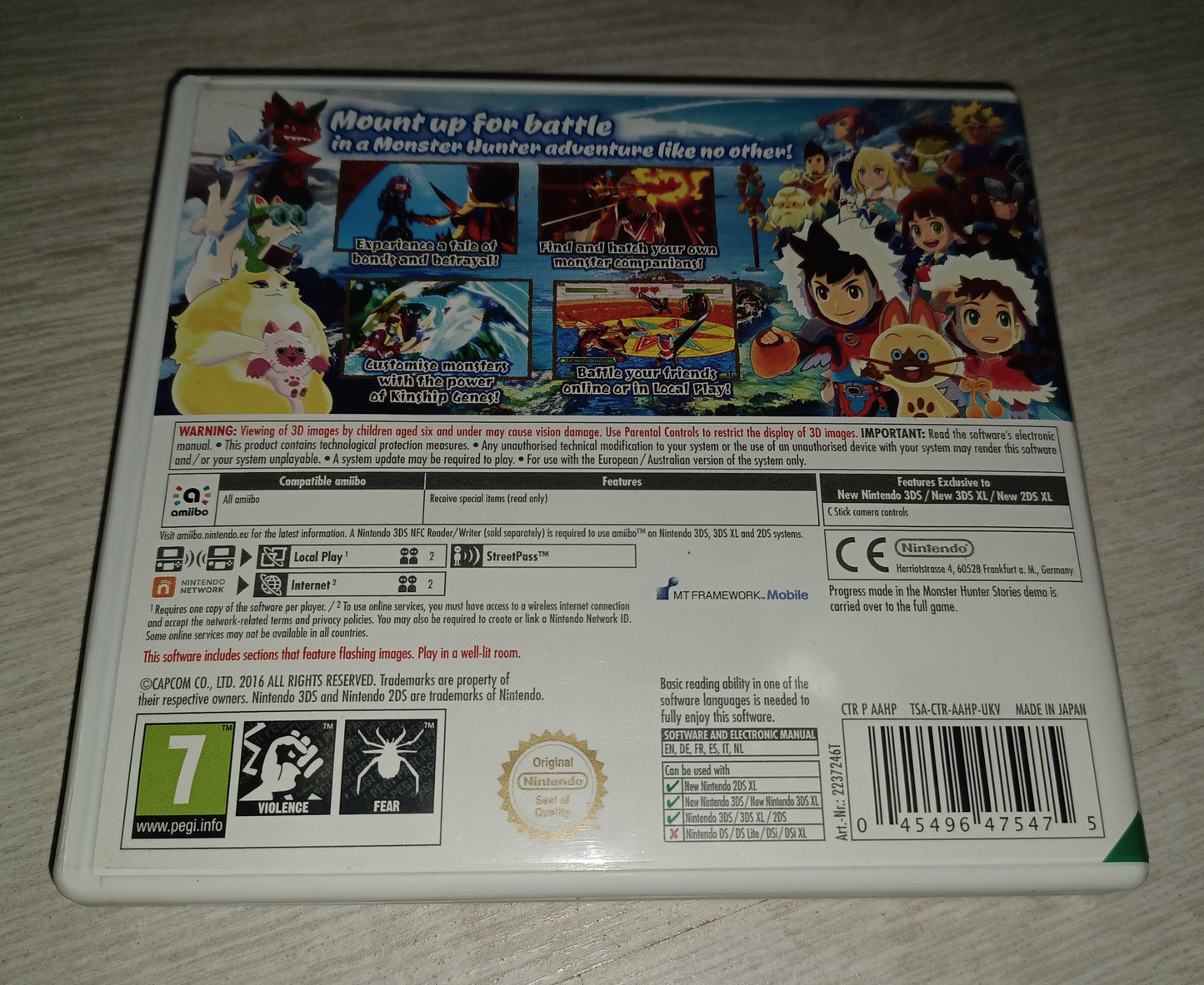 Monster hunter stories