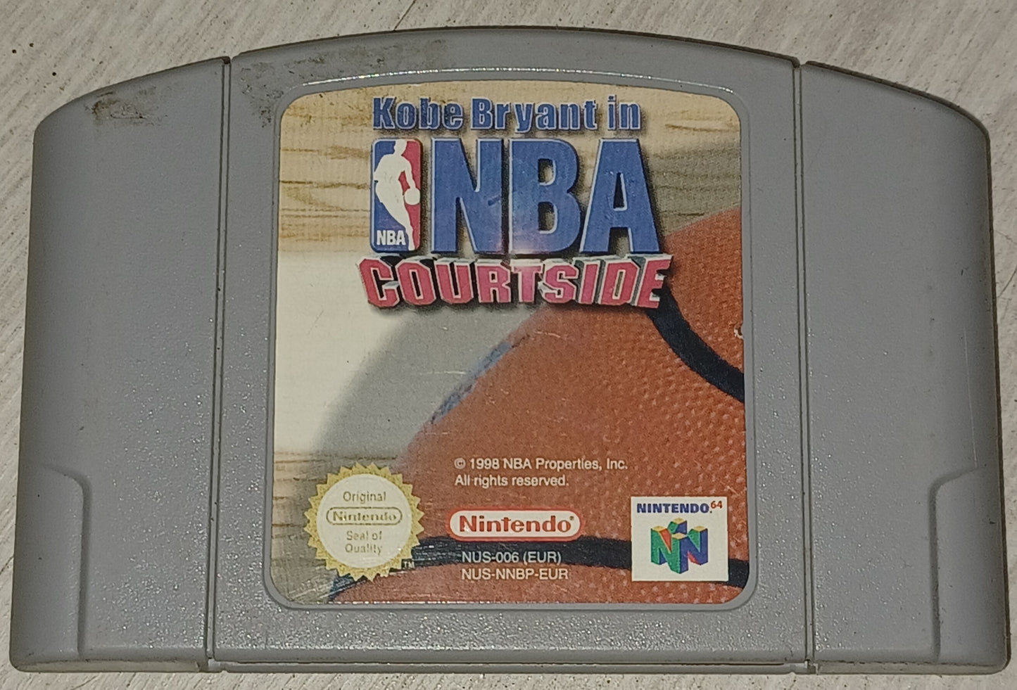 Kobe Bryant in Nba courtside
