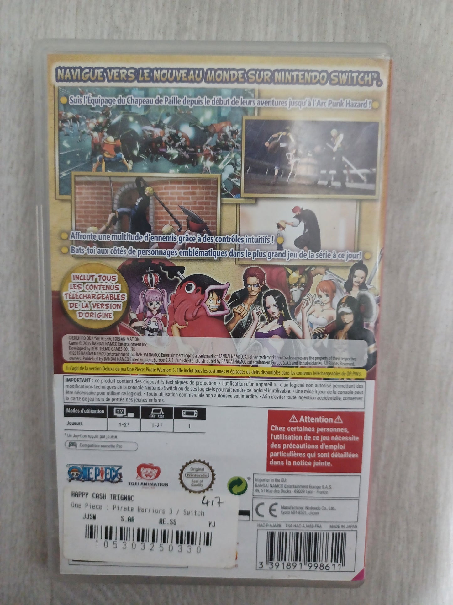 One piece : pirate warriors 3- Deluxe edition
