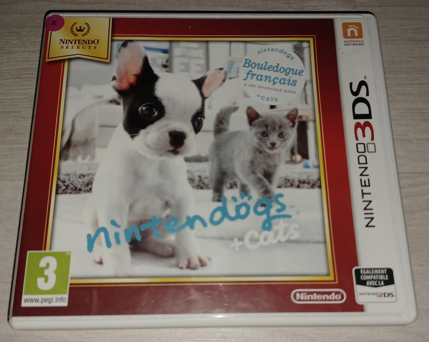 Nintendogs + cats : Bouledogue français (nintendo selects)