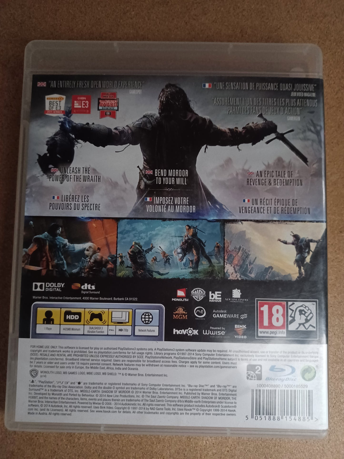 Shadow of mordor : Middle-earth
