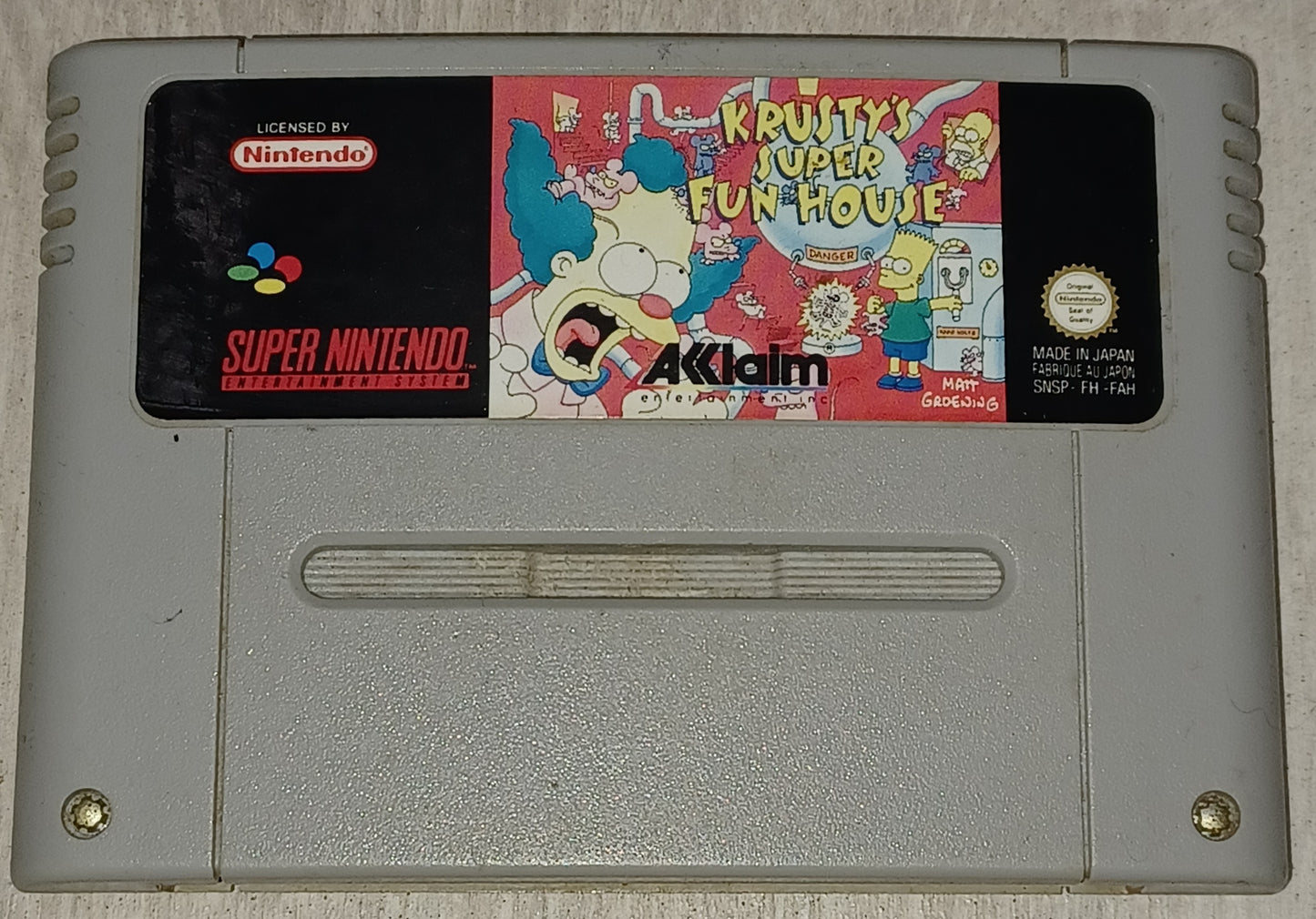 Krusty's super fun house