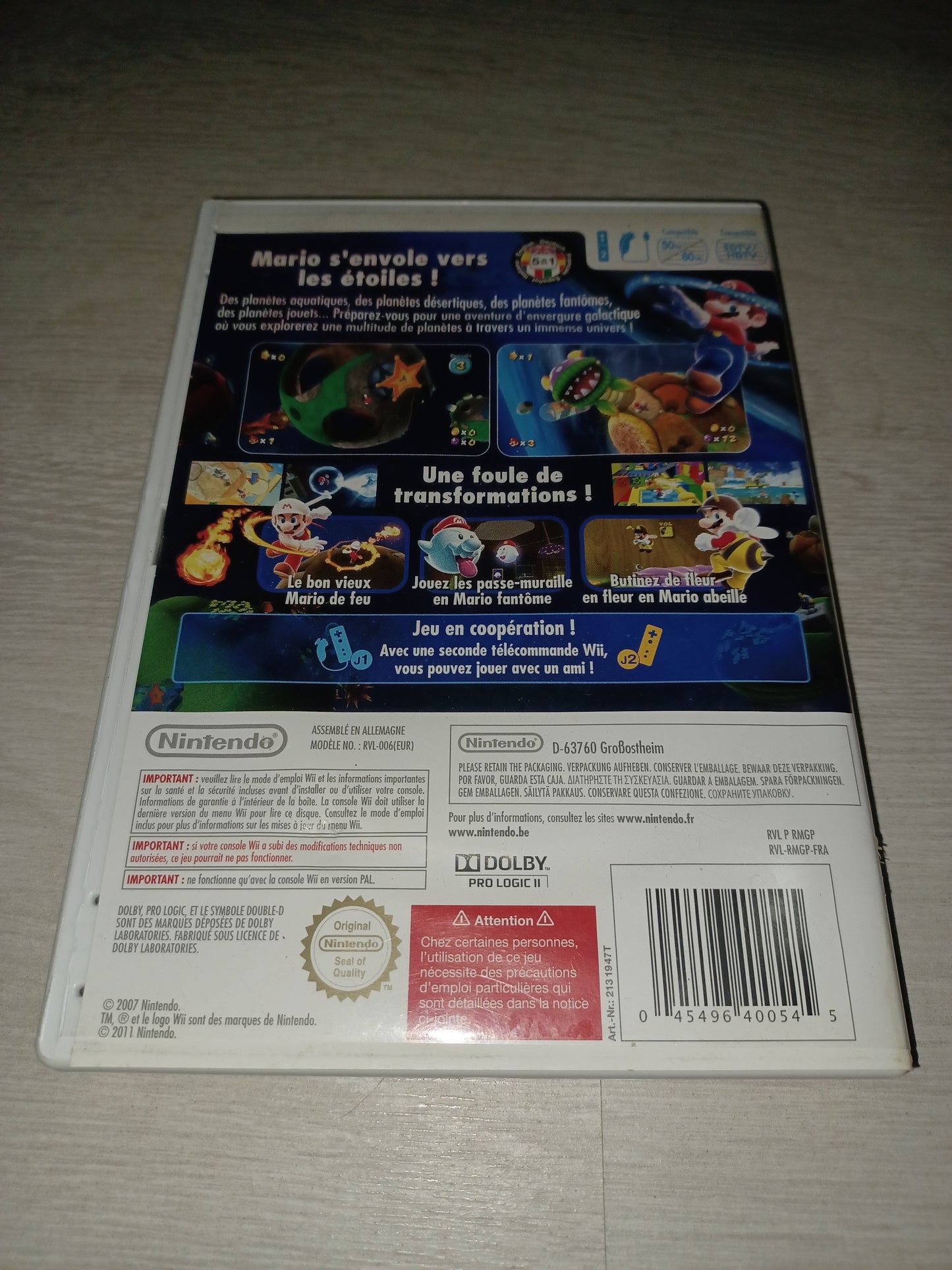 Super Mario galaxy (nintendo selects)