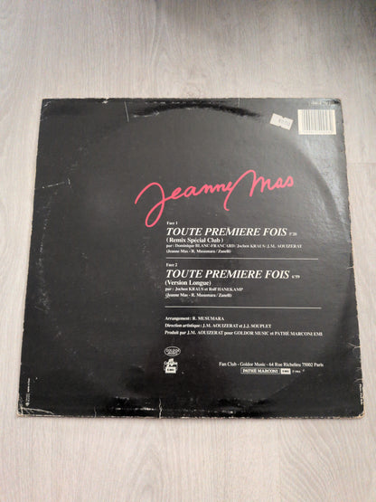 Jeanne Mas - Toute première fois