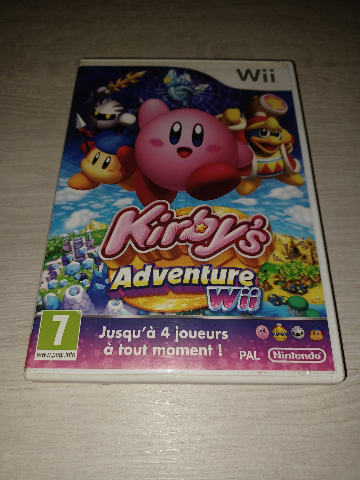 Kirby's adventure wii